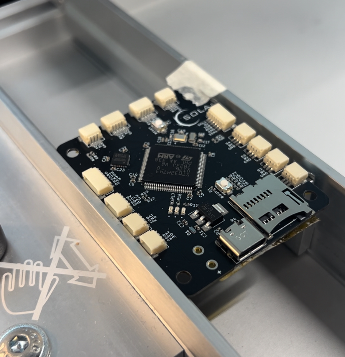 Prototype IV avionics board and electronics production